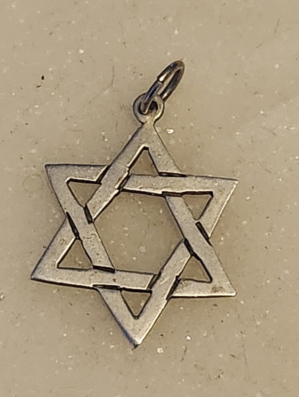 Vrg Tacxo Sterling Silver Star of David Pendant